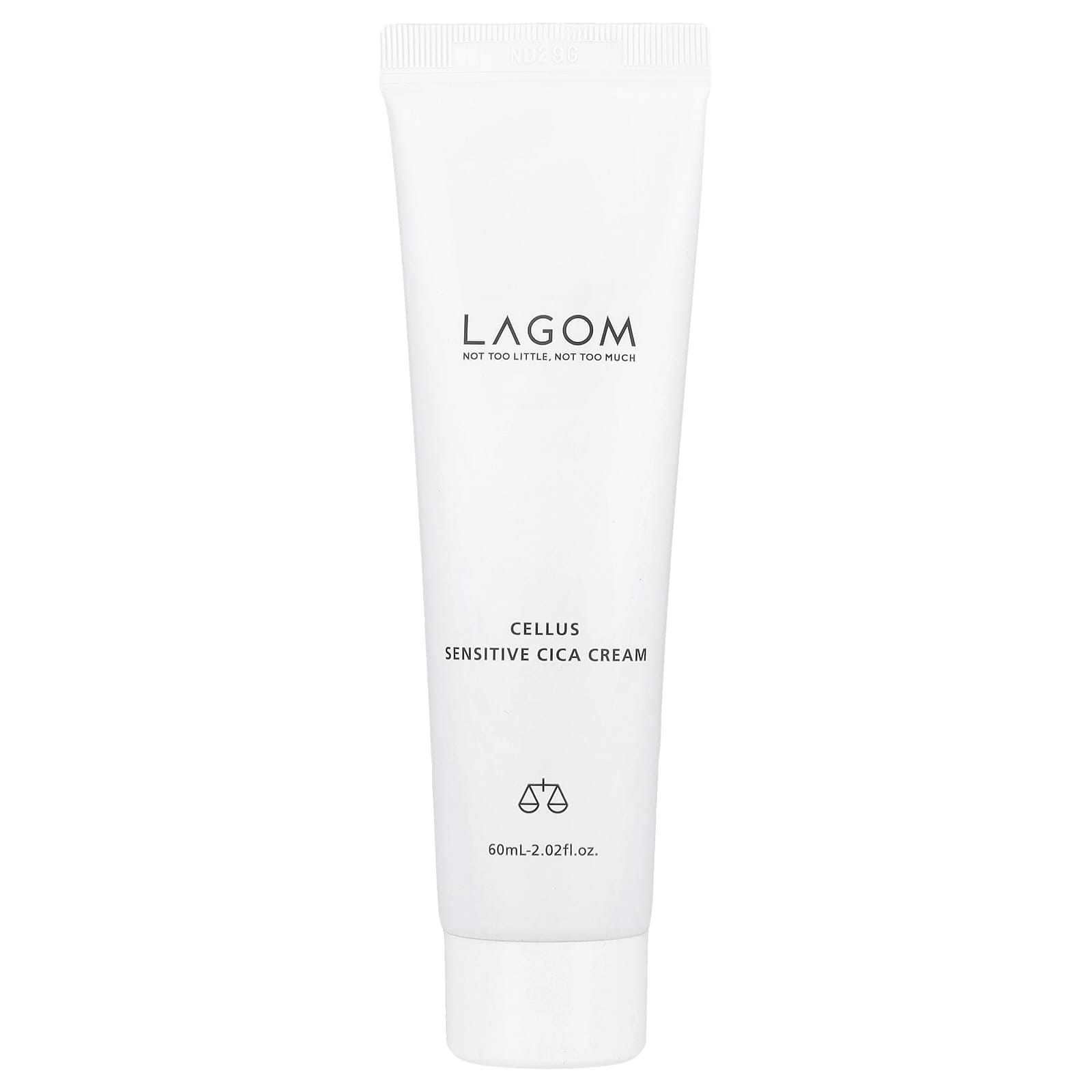 LAGOM, Cellus Sensitive CICA Cream, 2.02 fl oz (60 ml)