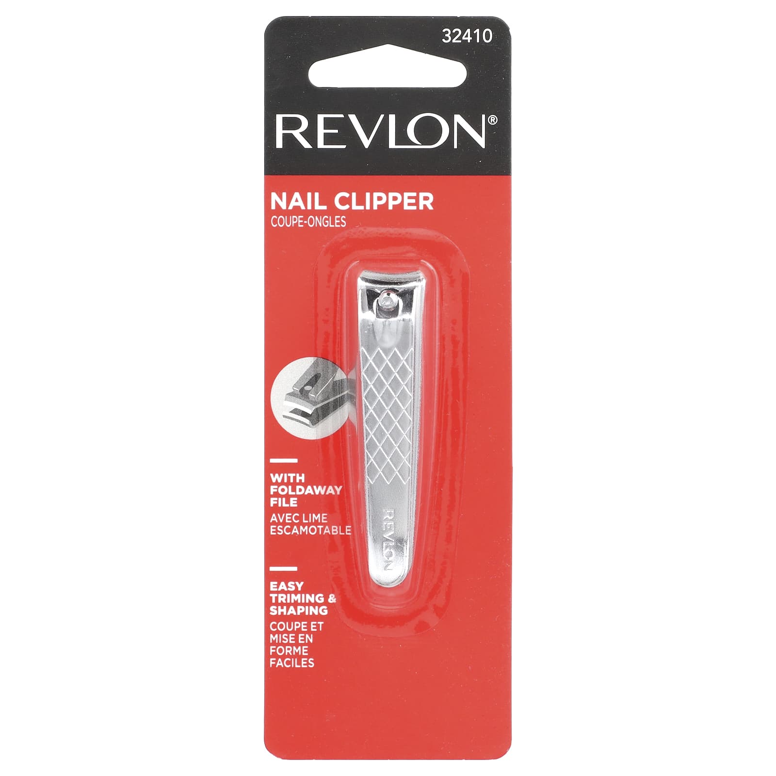 Revlon, Nail Clipper, 1 Count