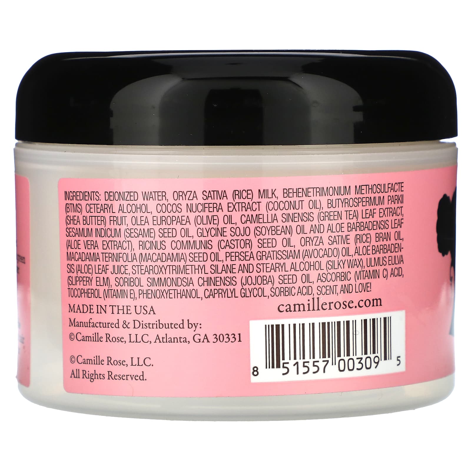 Camille Rose, Curlaide Moisture Butter, Green Tea & Jojoba, 8 oz (240 ml)