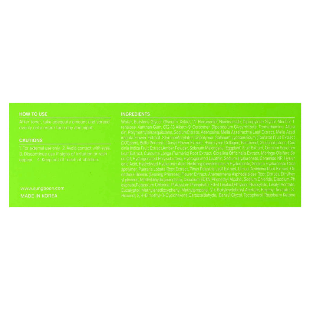 Sungboon Editor, Green Tomato Pore Lifting Ampoule+, 1.01 fl oz (30 ml)