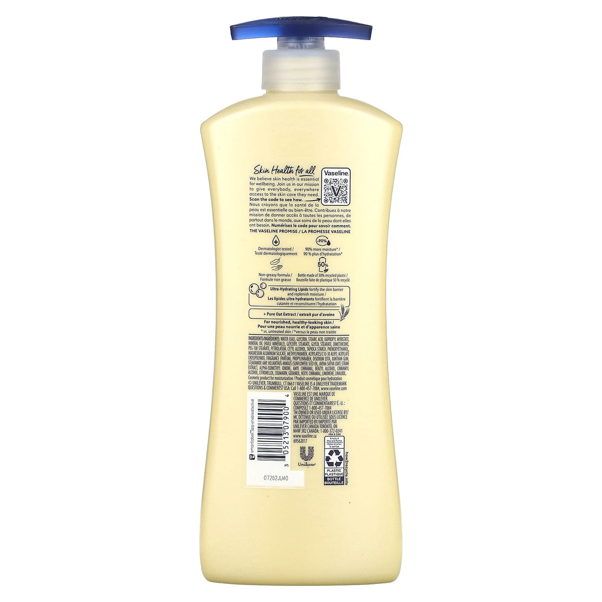 Vaseline, Intensive Care™, Nourishing Moisture Lotion, 20.3 fl oz (600 ml)