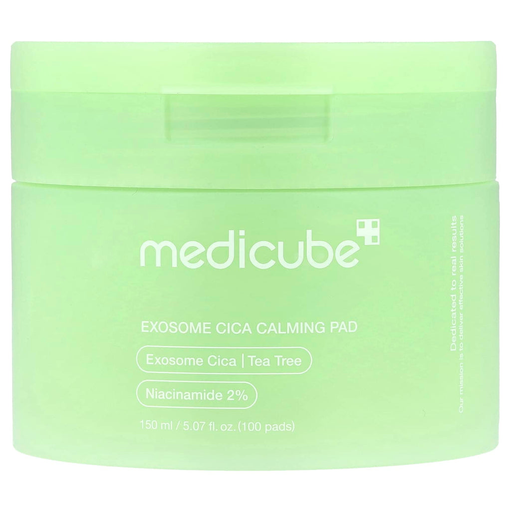 Medicube, Exosome Cica Calming Pad, 100 Pads, 5.07 fl oz (150 ml)