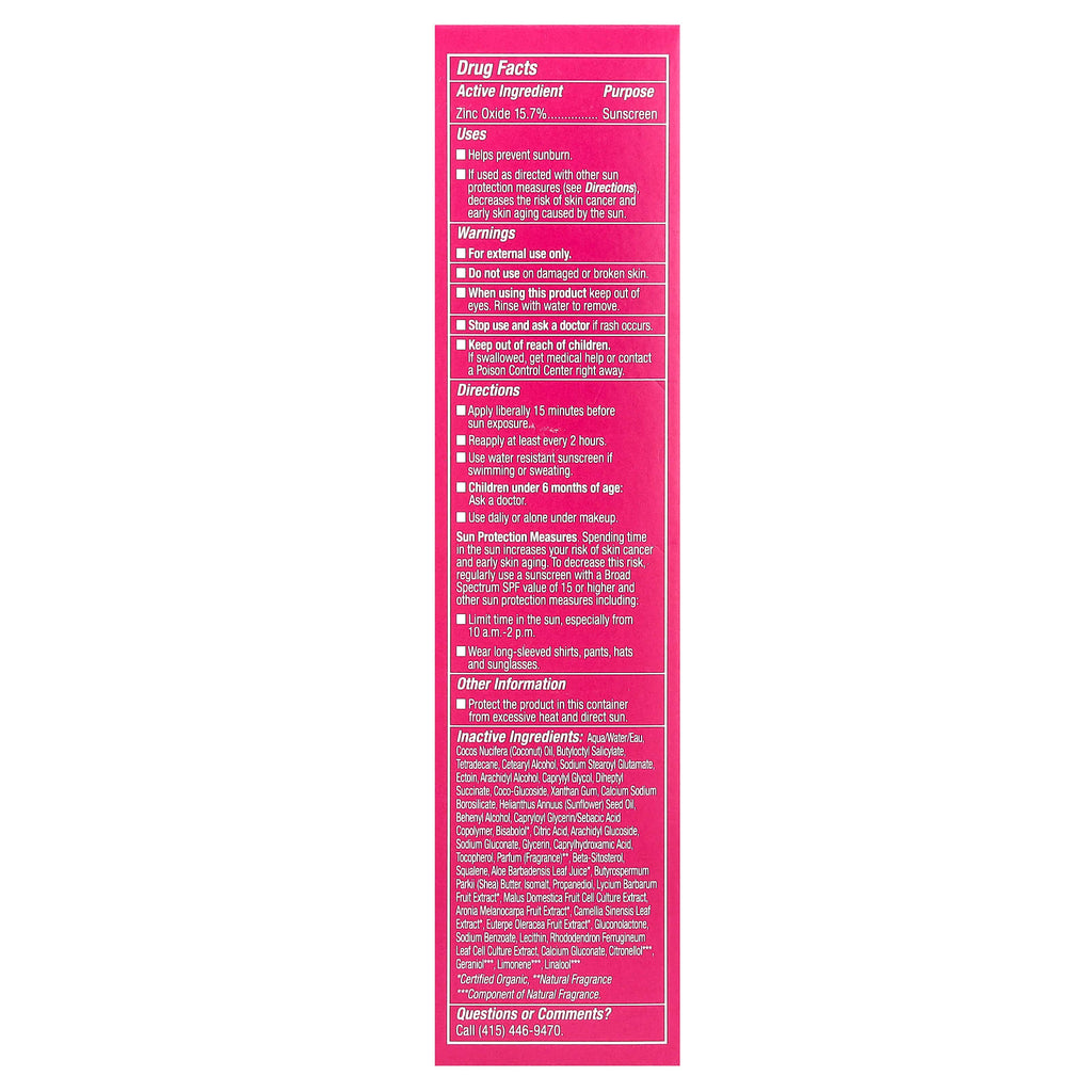 Andalou Naturals, 1000 Roses, Daily Shade + Biome Defense, Facial Lotion, SPF 30, 2.7 fl oz (80 ml)
