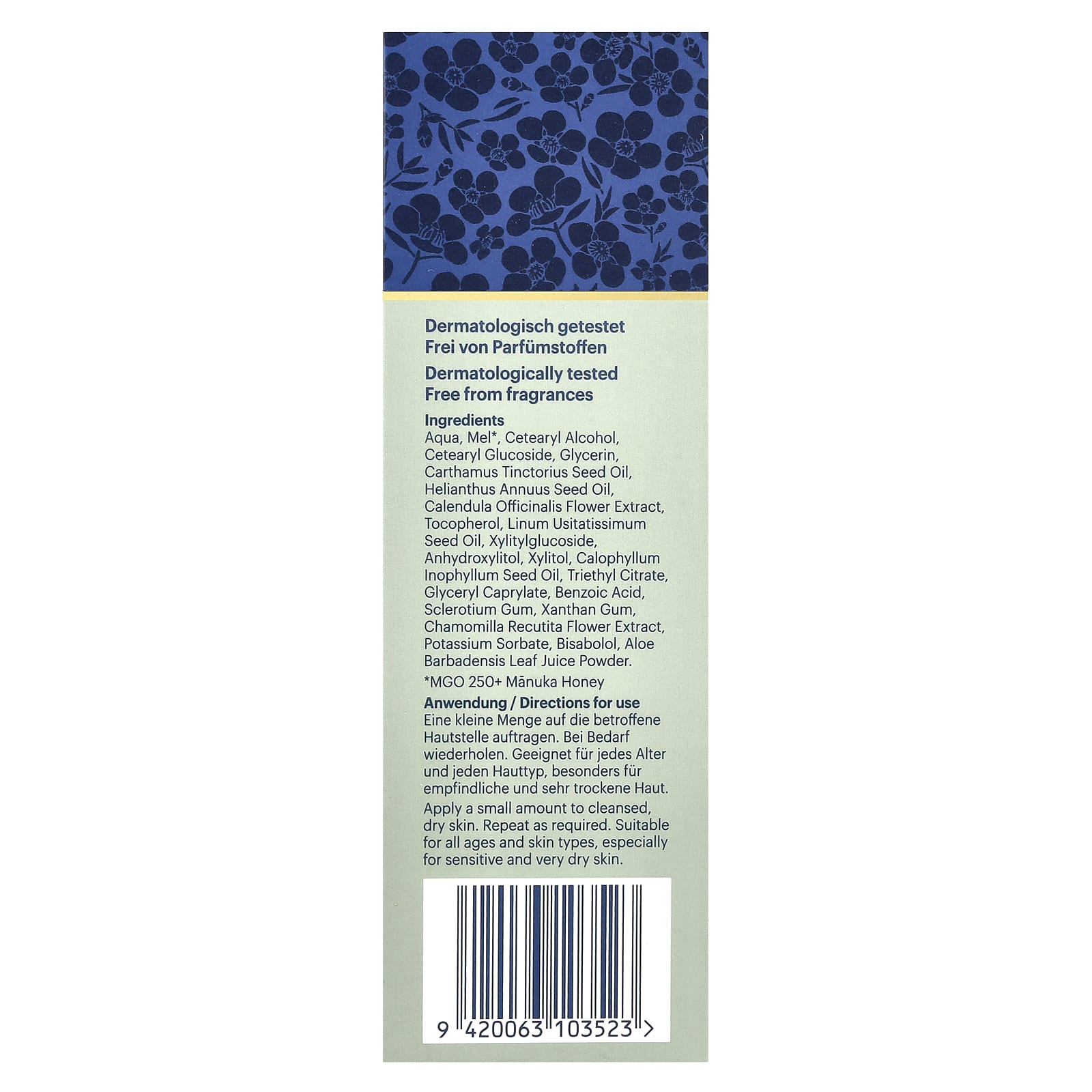 Manuka Health, Manuka Calming Cream, 1.69 fl oz (50 ml)
