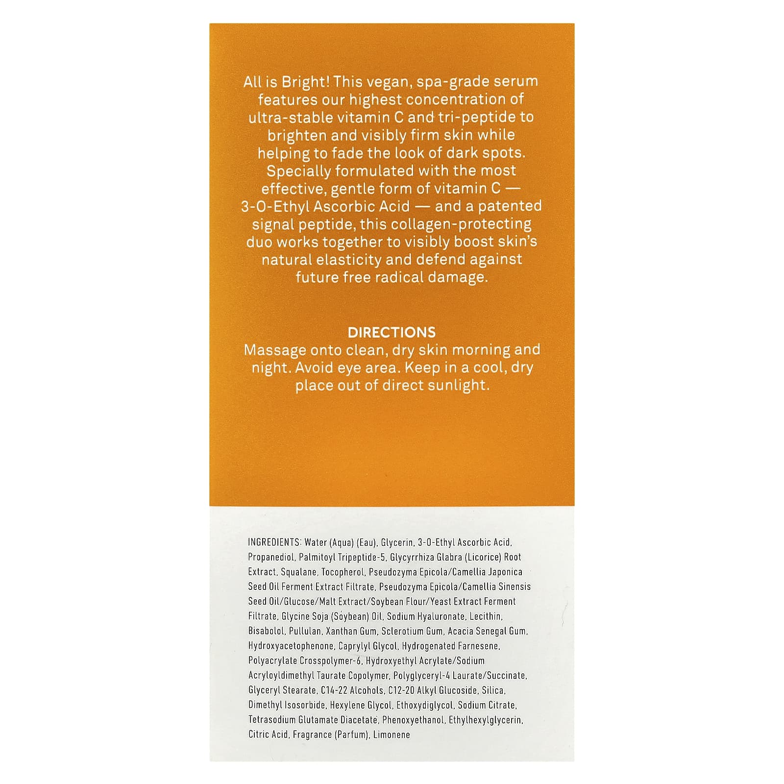 Bliss, Bright Idea, Brightening Serum with Vitamin C & Tri-Peptides, 1 fl oz (30 ml)