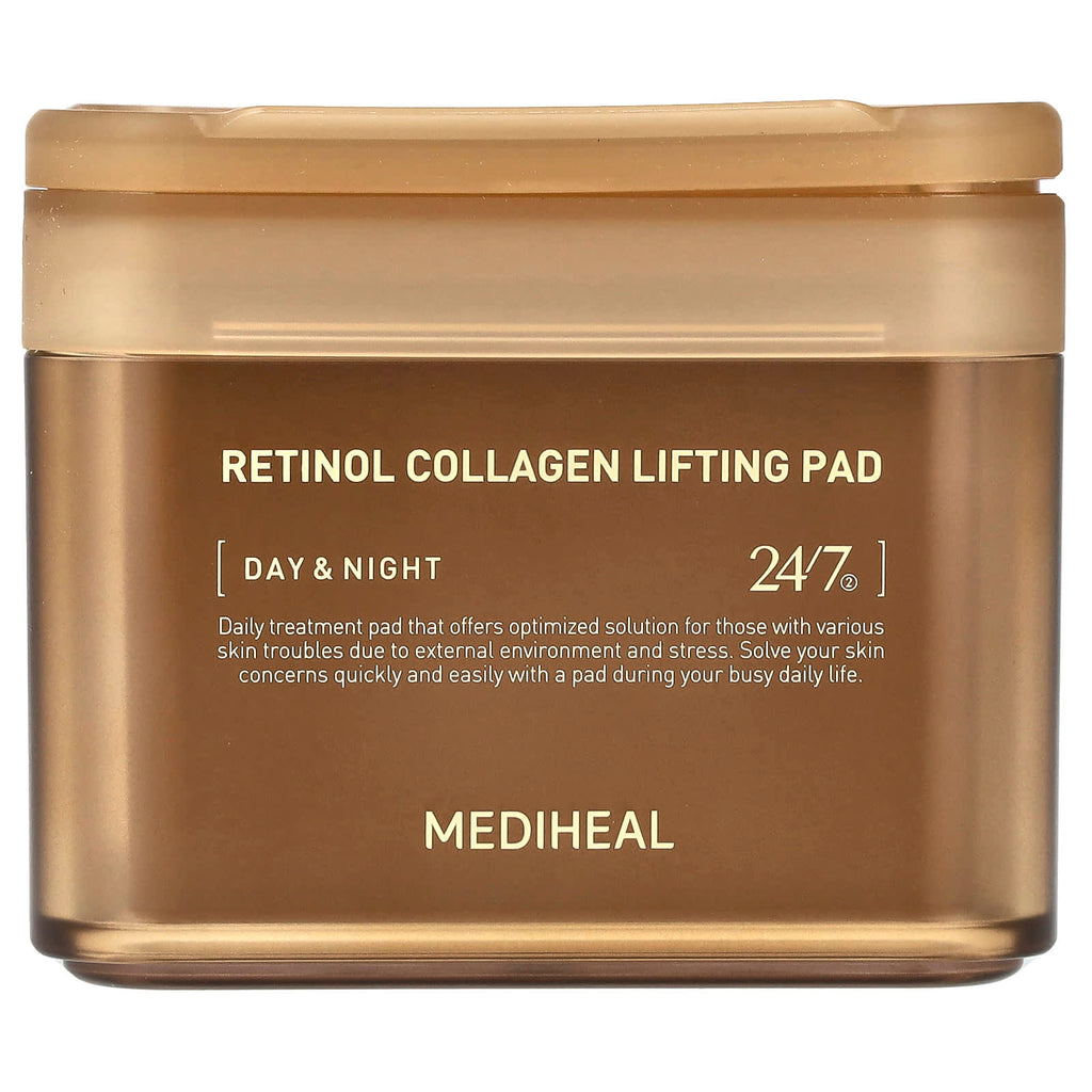 MEDIHEAL, Retinol Collagen Lifting Pad, 100 Pads