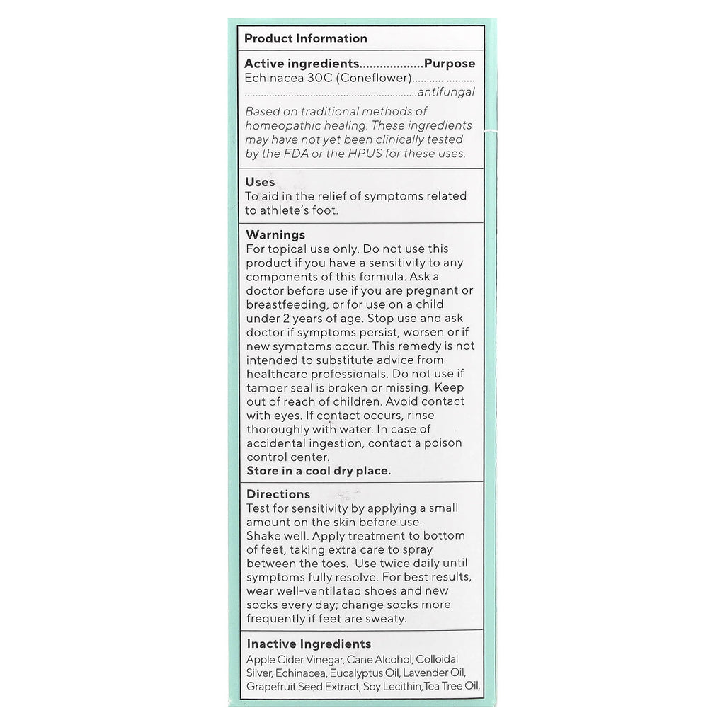 Marie Originals, The Bioactive Athletes Foot Spray, 1 fl oz (29 ml)