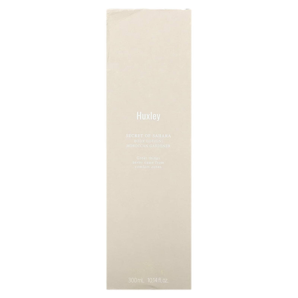 Huxley, Secret of Sahara, Body Lotion, Moroccan Gardener, 10.14 fl oz (300 ml)