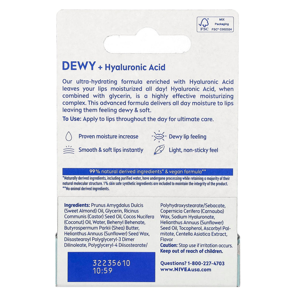 Nivea, Dewy Lip Care, 0.18 oz (5.2 g)