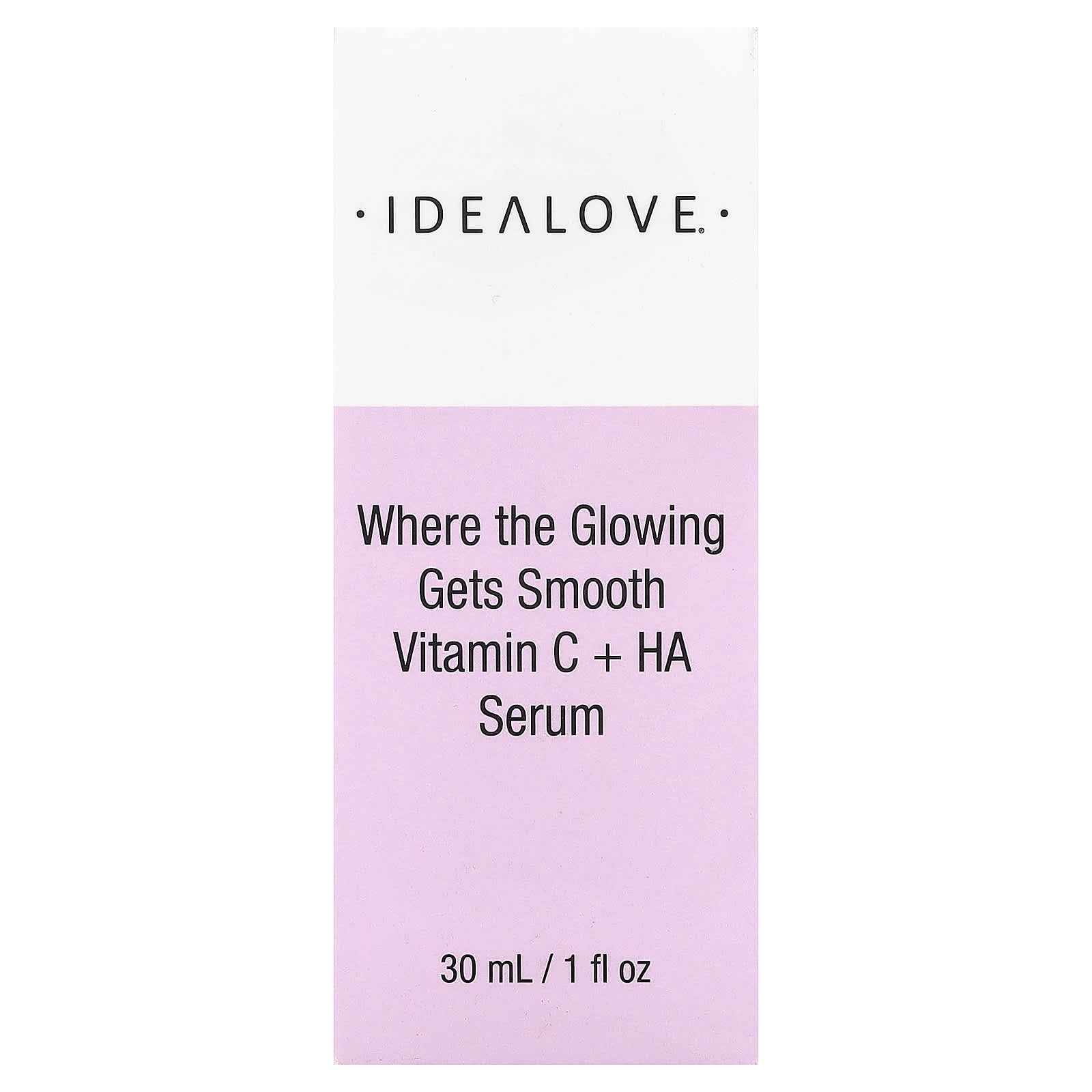 Idealove, Where the Glowing Gets Smooth, Vitamin C + HA Serum, 1 fl oz (30 ml)