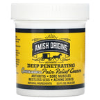 Amish Origins, Deep Penetrating, Pain Relief Greaseless Cream, 3.5 fl oz (99.22 g)
