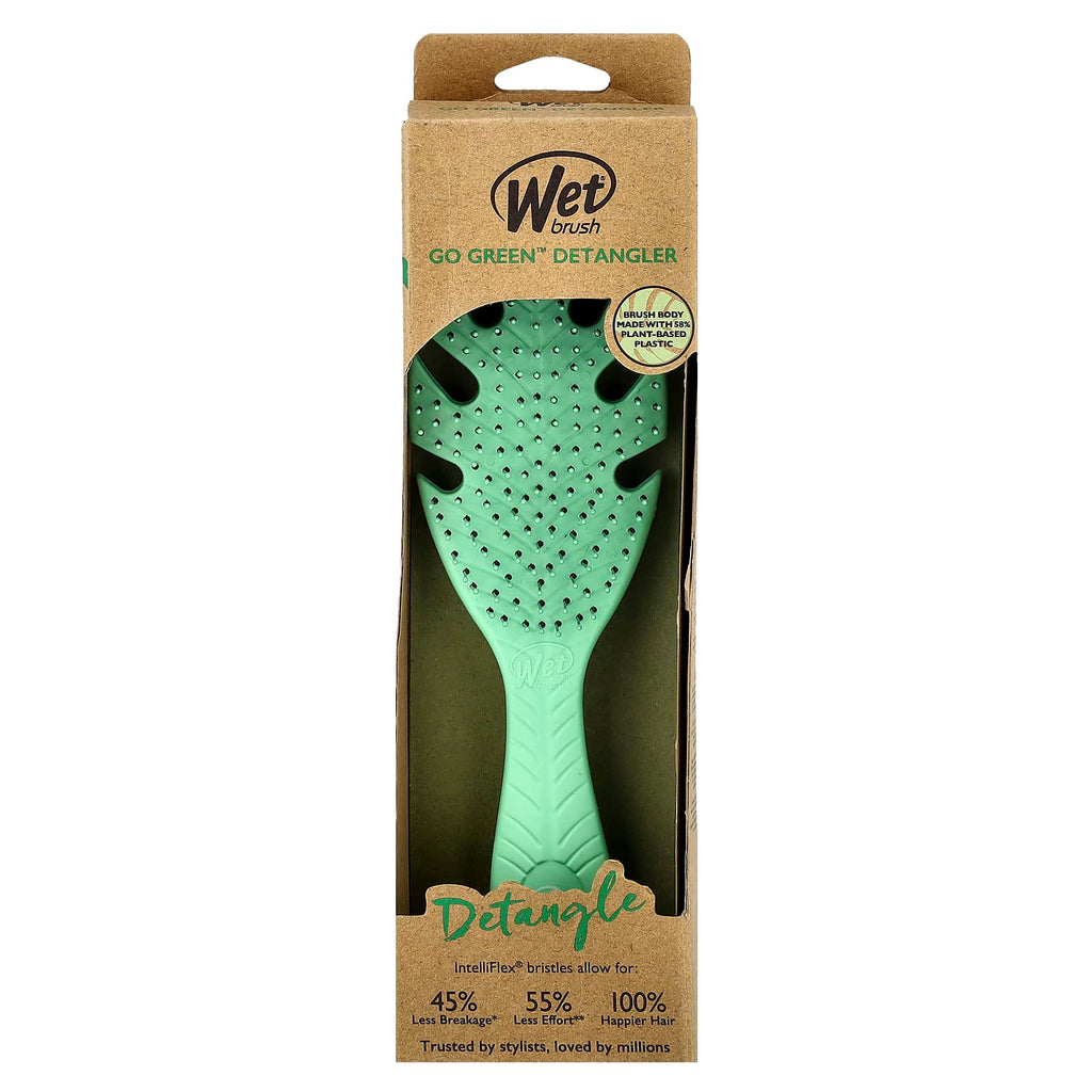 Wet Brush, Go Green™ Detangler, Green, 1 Brush