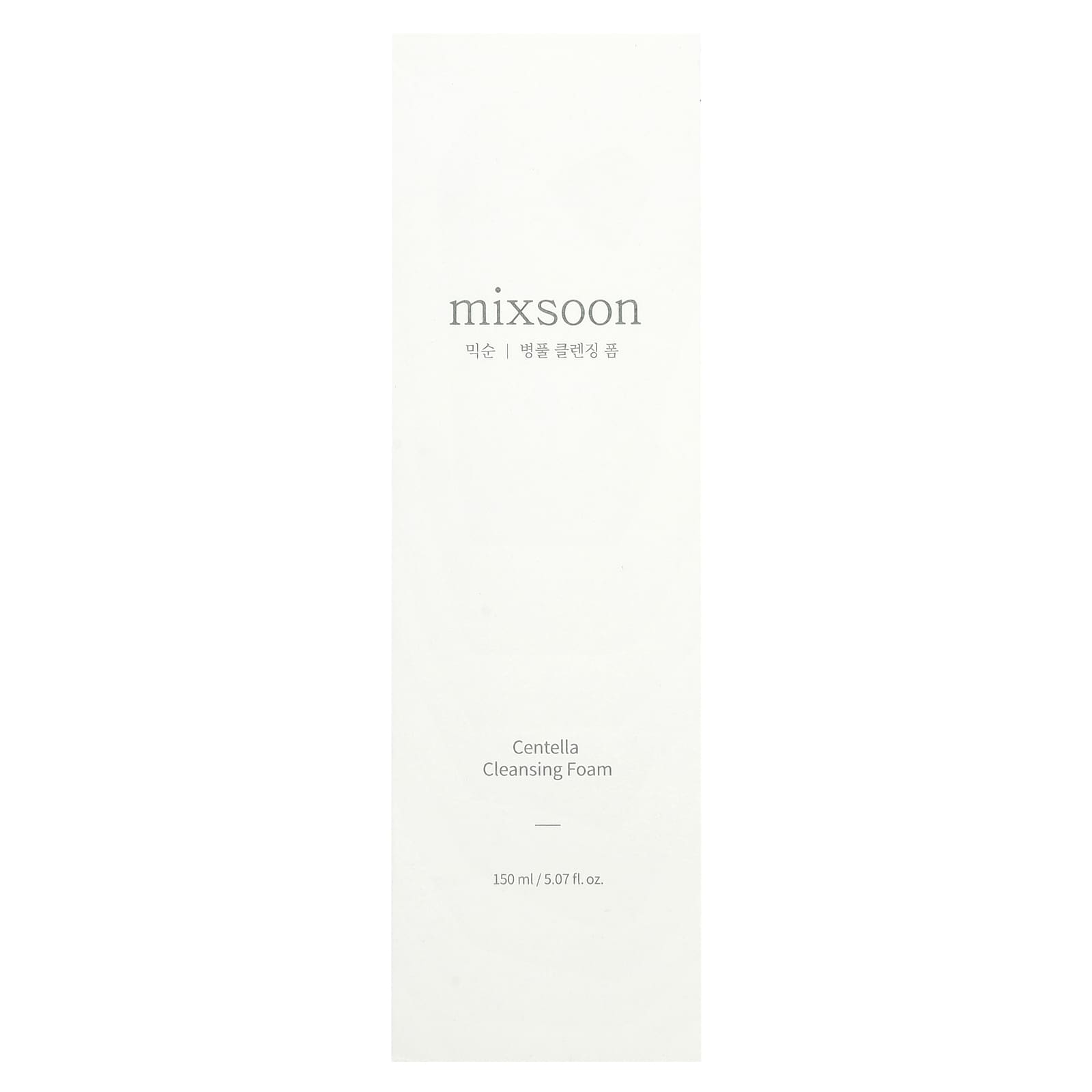 Mixsoon, Centella Cleansing Foam, 5.07 fl oz (150 ml)
