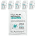 APLB, Glutathione Niacinamide Beauty Sheet Mask, 10 Sheets, 0.85 fl oz (25 ml) Each
