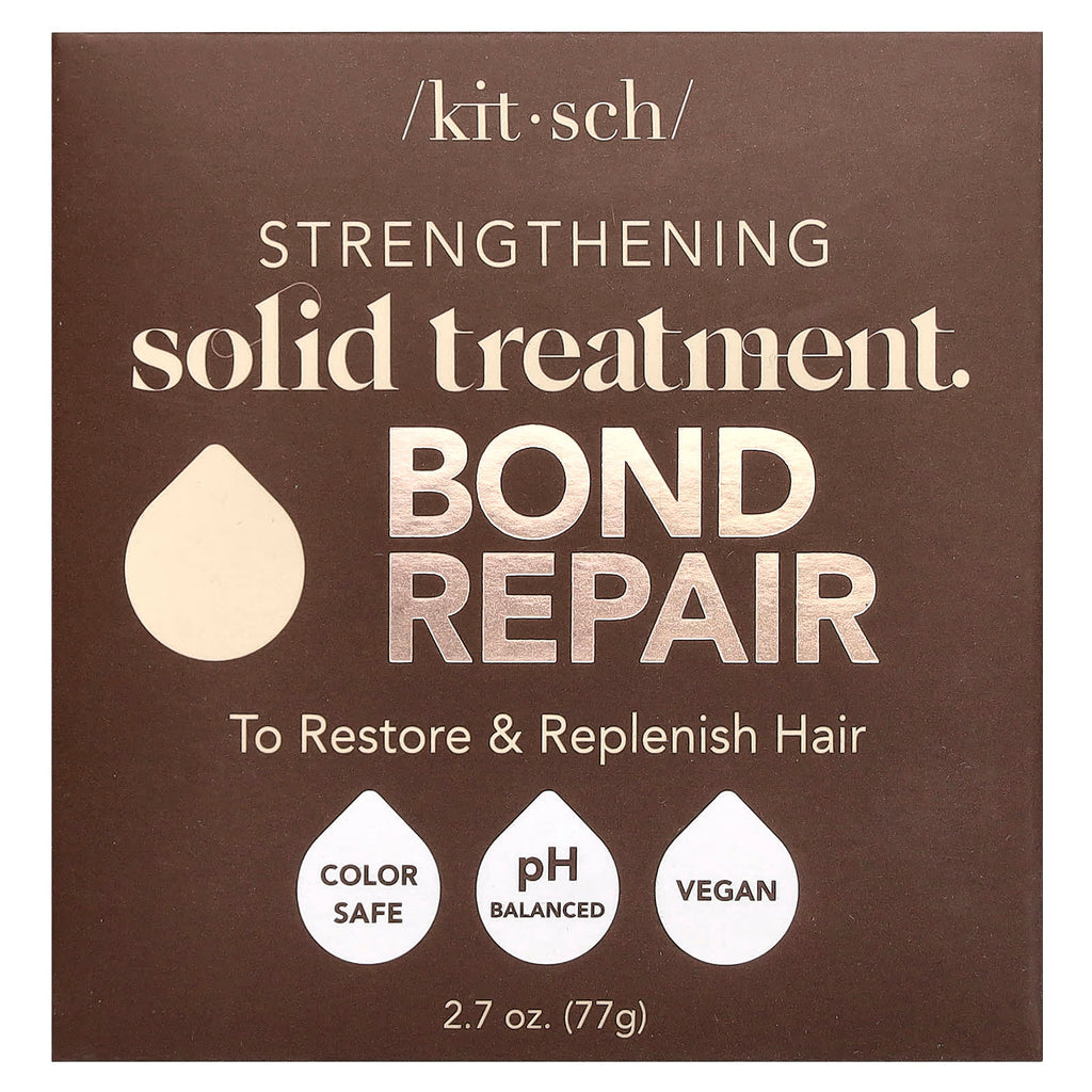 Kitsch, Strengthening Solid Treatment Bar, Bond Repair, Bamboo Flower & Ylang Ylang, 2.7 oz (77 g)
