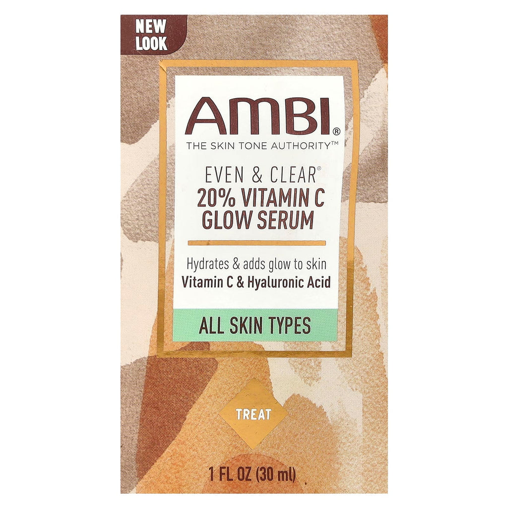 AMBI, Even & Clear®, 20% Vitamin C Glow Serum, 1 fl oz (30 ml)