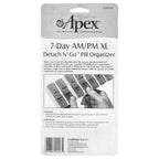 Apex, 7-Day AM/PM XL, Detach N' Go™ Pill Organizer, 1 Pill Organizer