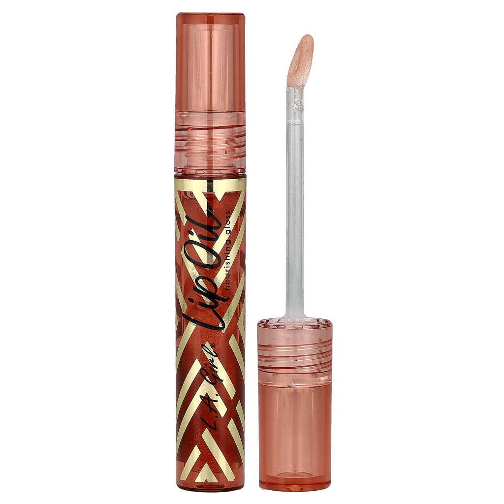 L.A. Girl, Lip Oil, Nourishing Gloss, GLC726 Shimmer Coconut, 0.1 fl oz (3 ml)