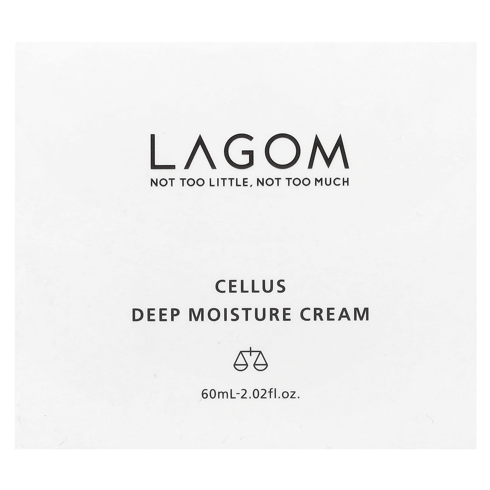 LAGOM, Cellus Deep Moisture Cream, 2.02 fl oz (60 ml)