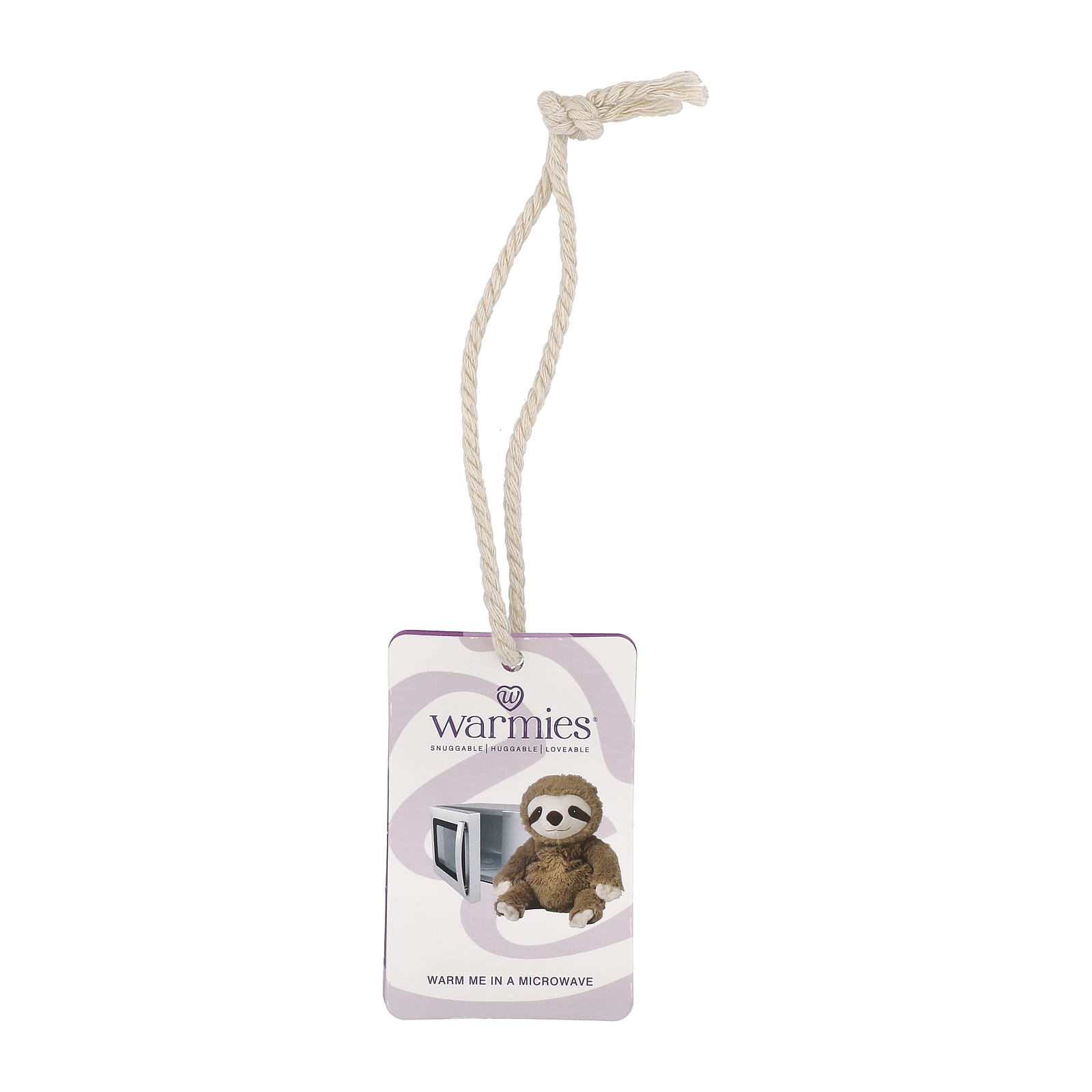 Warmies, Weighted Soft Plush, Sloth, 1 Plush
