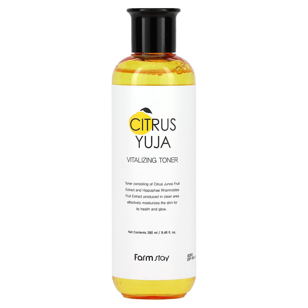 Farmstay, Citrus Yuja, Vitalizing Toner, 6.46 fl oz (280 ml)