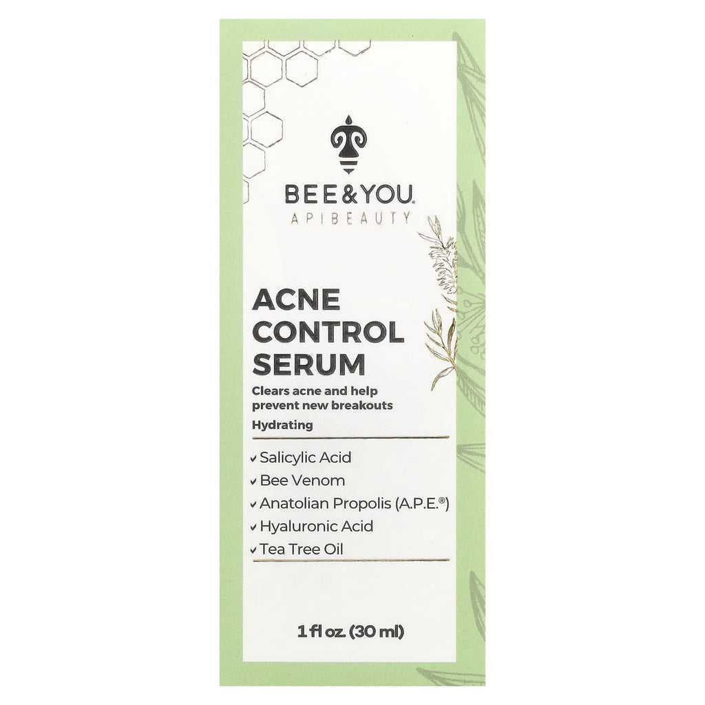 Bee & You, Acne Control Serum, 1 fl oz (30 ml)