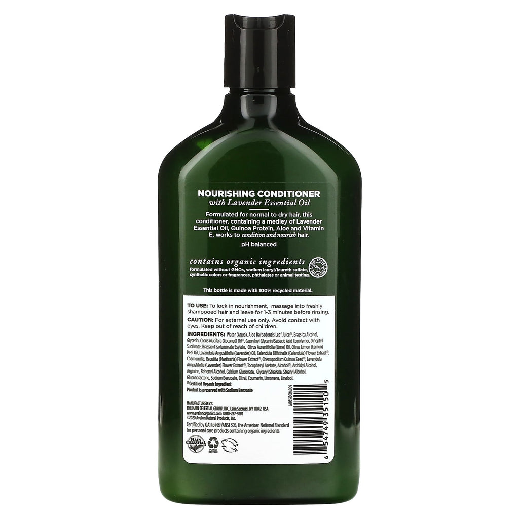 Avalon Organics, Conditioner, Nourishing, Lavender, 11 oz (312 g)