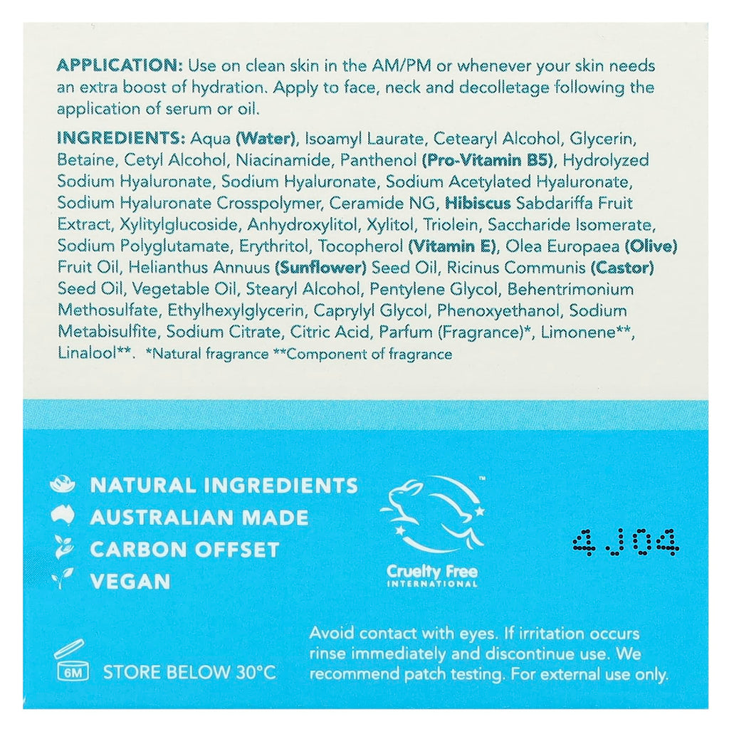 Sukin, AquaBoost 3D, Hyaluronic Acid Water Gel Cream, 1.69 fl oz (50 ml)