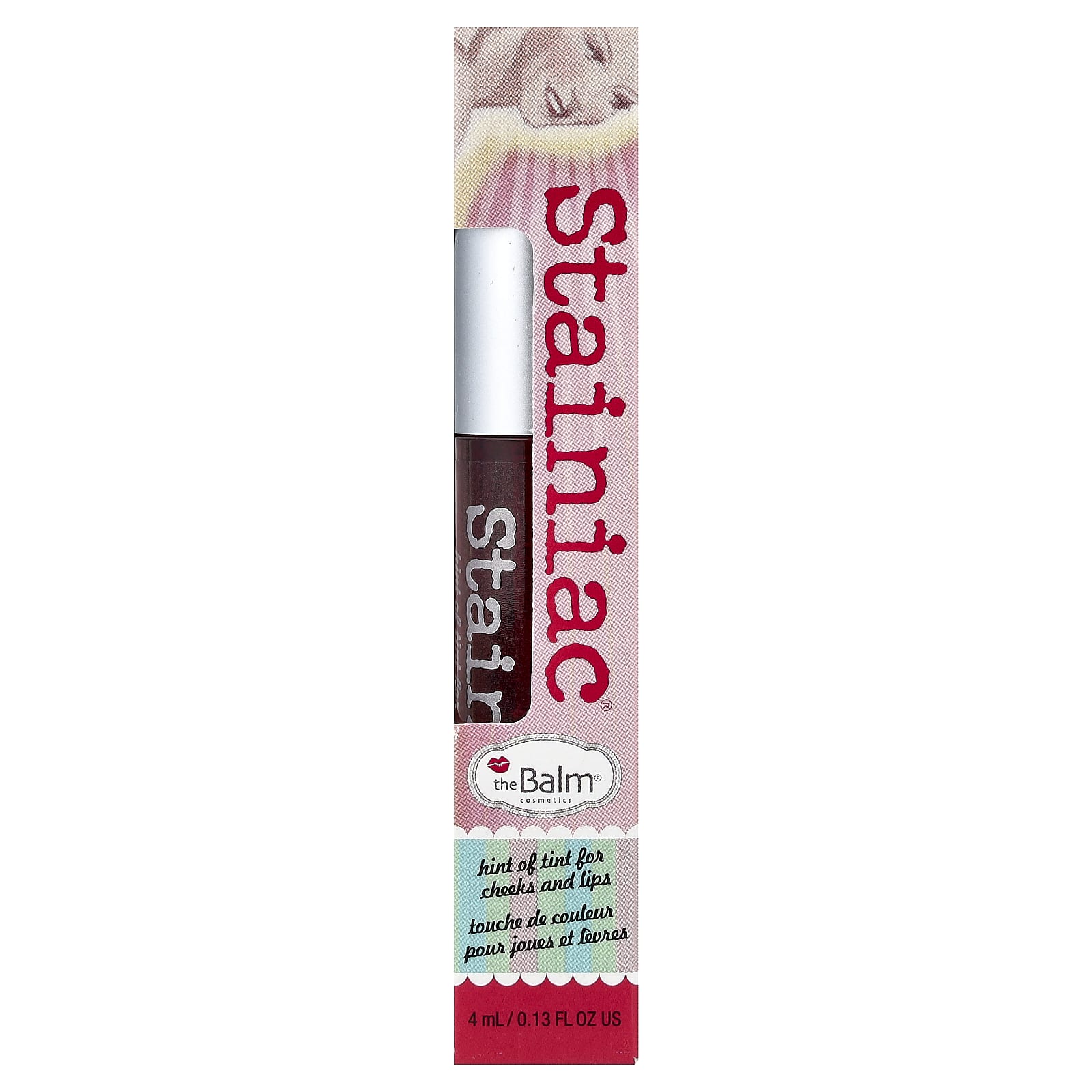 theBalm Cosmetics, Stainiac®, Lip & Cheek Stain, Beauty Queen, 0.13 fl oz (4 ml)