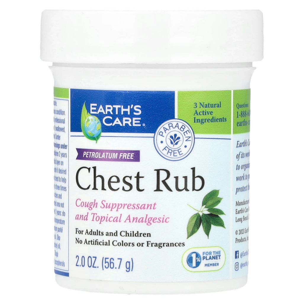 Earth's Care, Chest Rub, 2 oz (56.7 g)