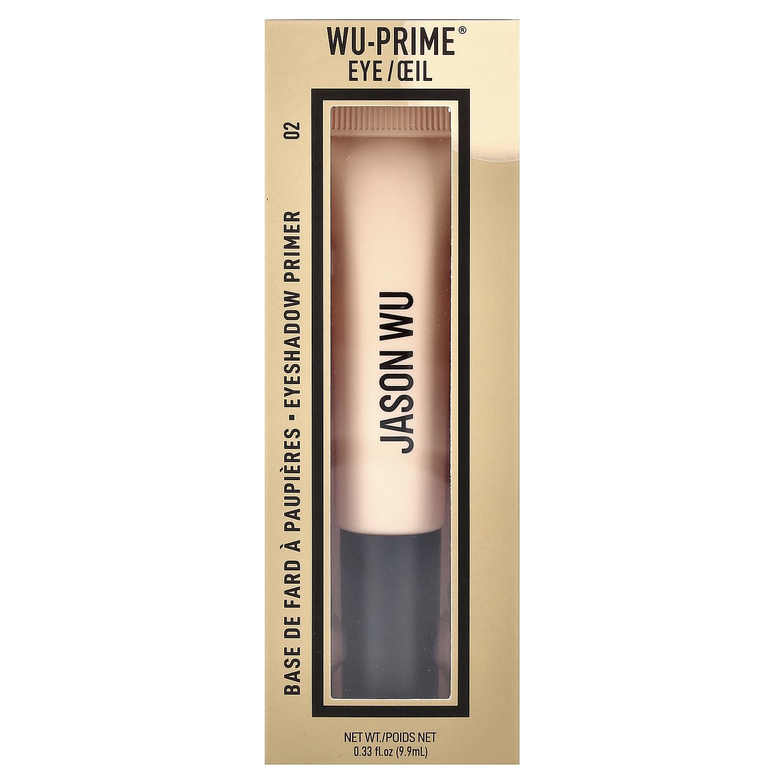Jason Wu, Wu-Prime Eye®, Eyeshadow Primer, 02 Light, 0.33 fl oz (9.9 ml)