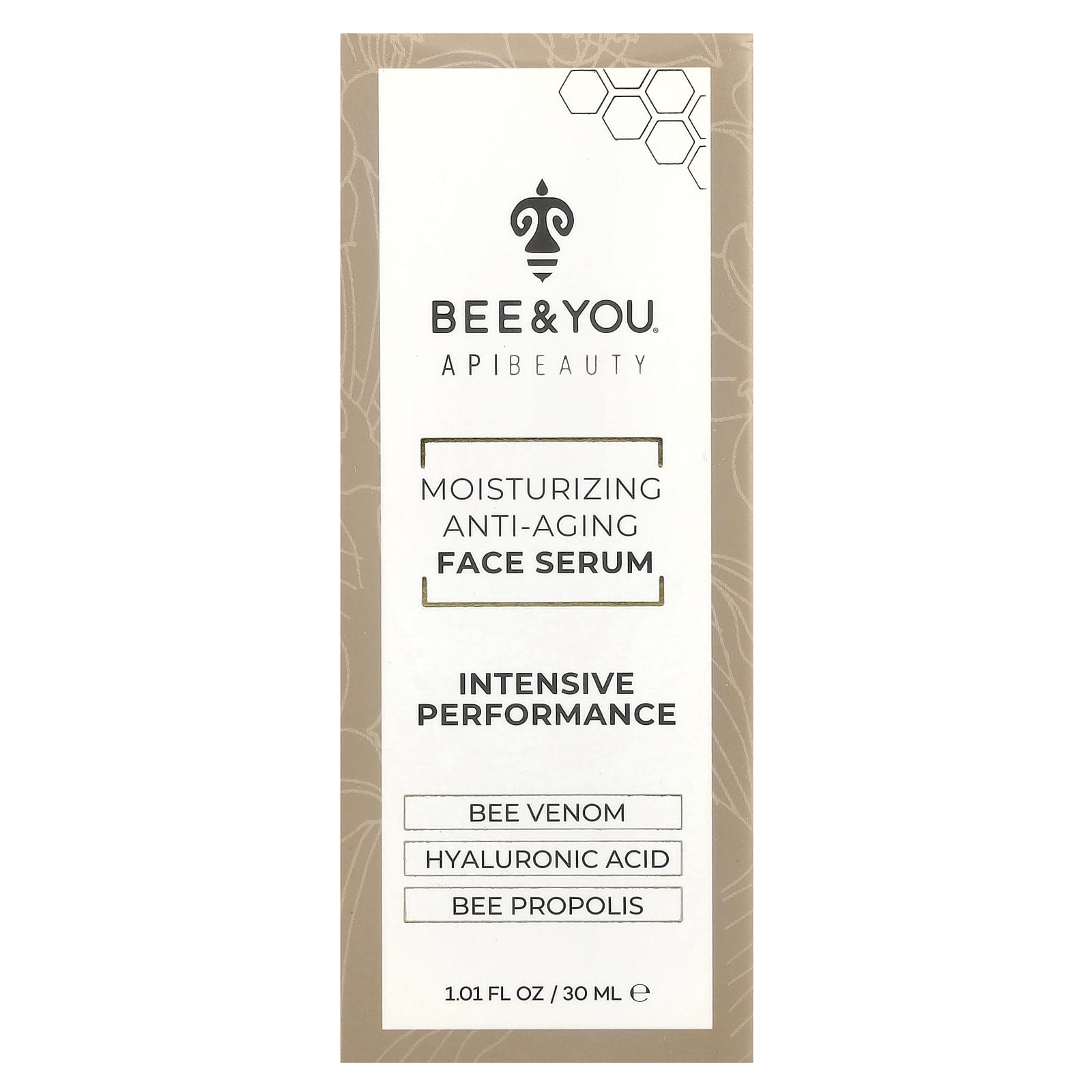 Bee & You, Moisturizing Anti-Aging Face Serum, 1.01 fl oz (30 ml)