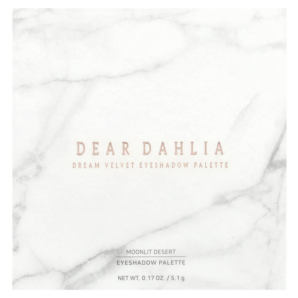 Dear Dahlia, Dream Velvet Eyeshadow Palette, Moonlit Desert, 0.17 oz (5.1 g)