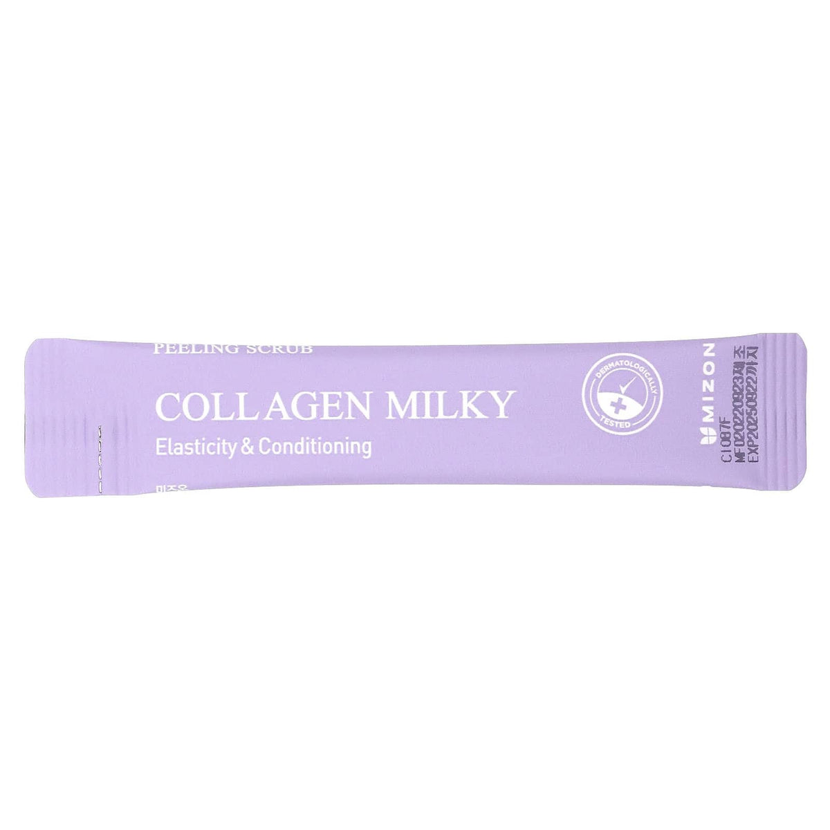 Mizon, Collagen Milky Peeling Scrub, Fragrance Free, 40 Piece, 5 g Each