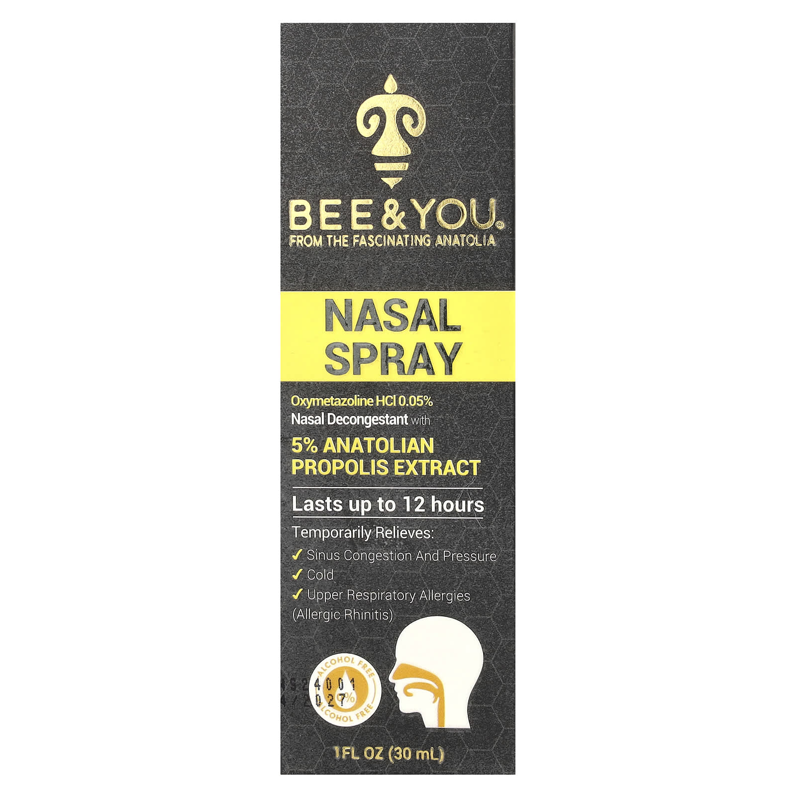 Bee & You, Nasal Spray, 1 fl oz (30 ml)