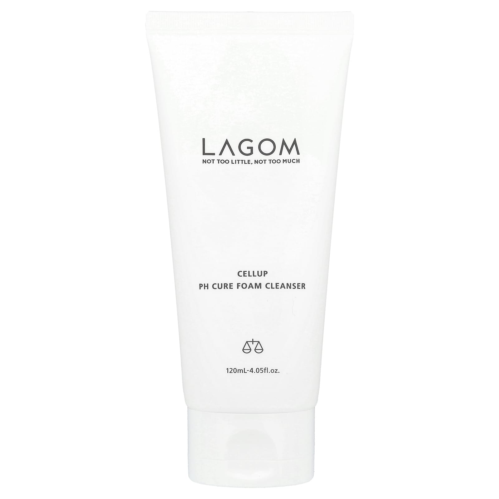 LAGOM, Cellup pH Cure Foam Cleanser, 4.05 fl oz (120 ml)