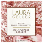 Laura Geller, Baked Bronze-N-Brighten, Multipurpose Bronzer, 0007009B Fair, 0.32 oz (9 g)