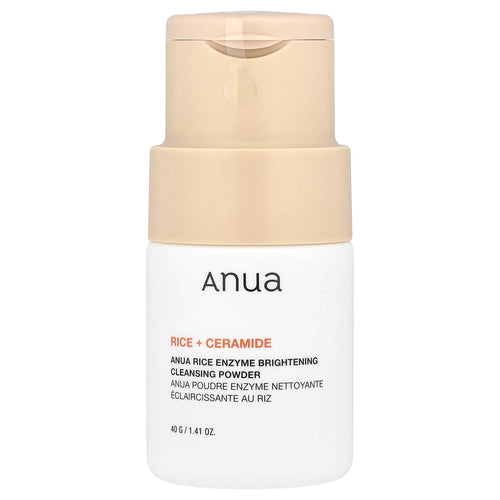 Anua, Rice Enzyme Brightening Cleansing Powder, Rice + Ceramide, 1.41 oz (40 g)