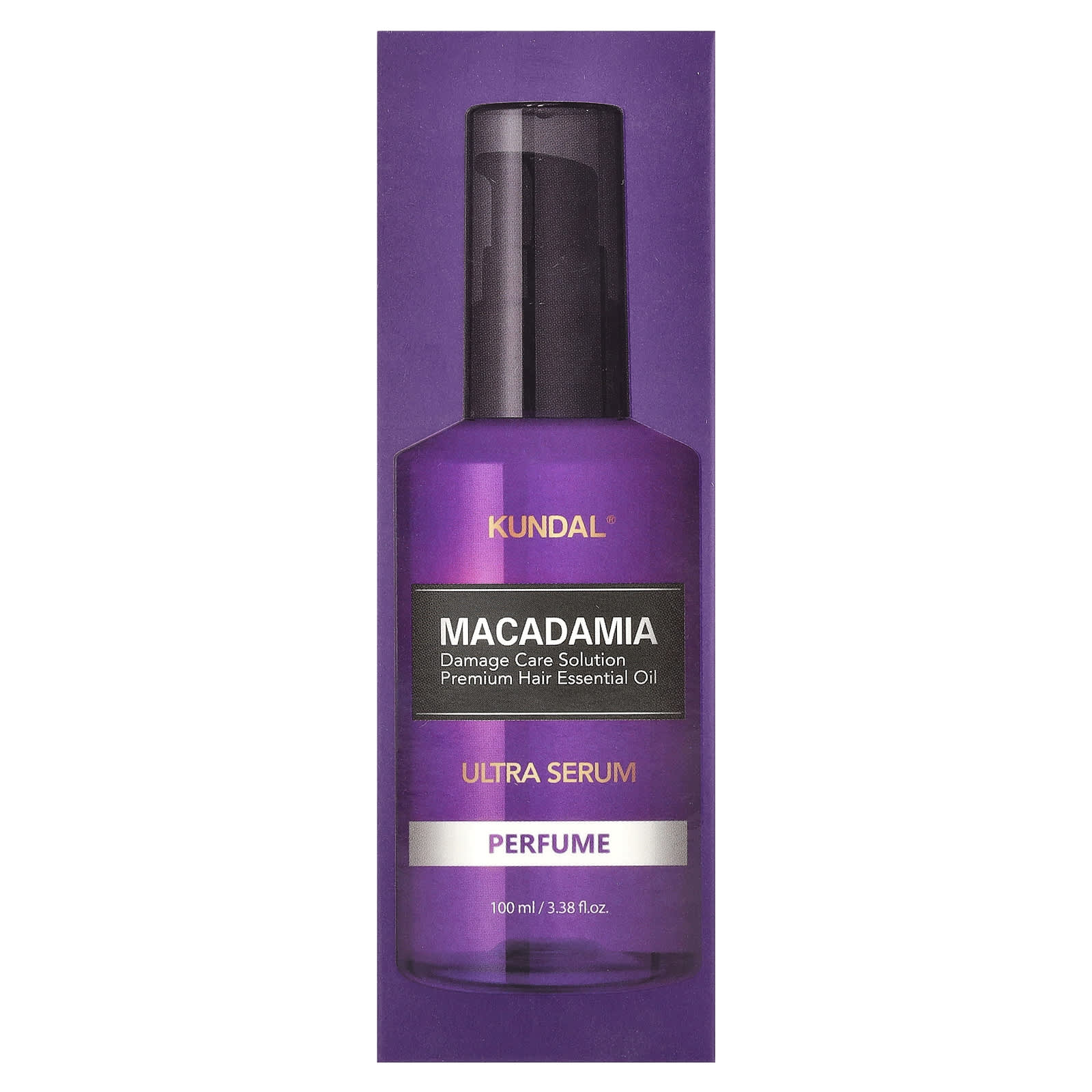 Kundal, Macadamia Ultra Hair Serum, Pink Grapefruit, 3.38 fl oz (100 ml)