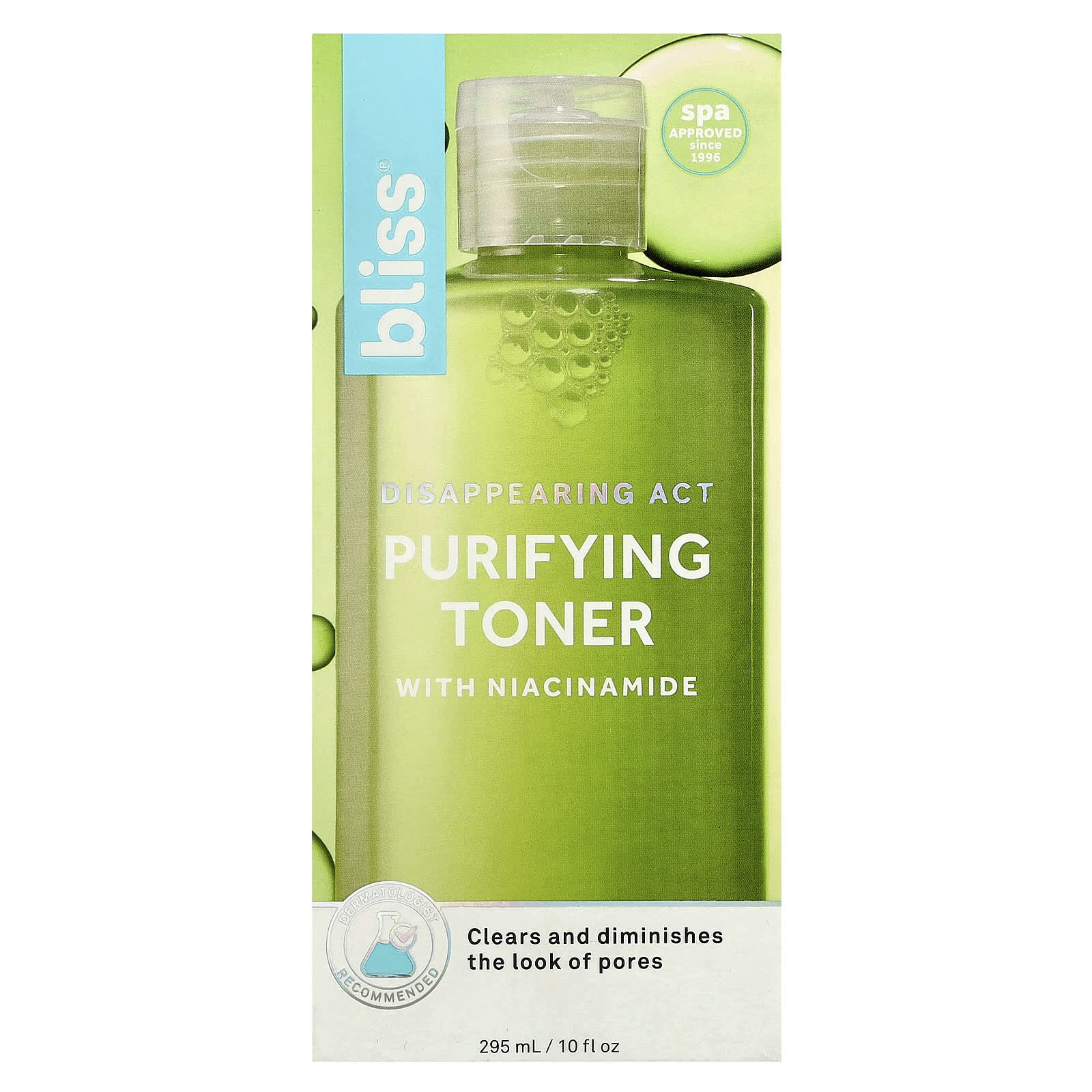 Bliss, Disappearing Act Purifying Toner with Niacinamide, 10 fl oz (295 ml)