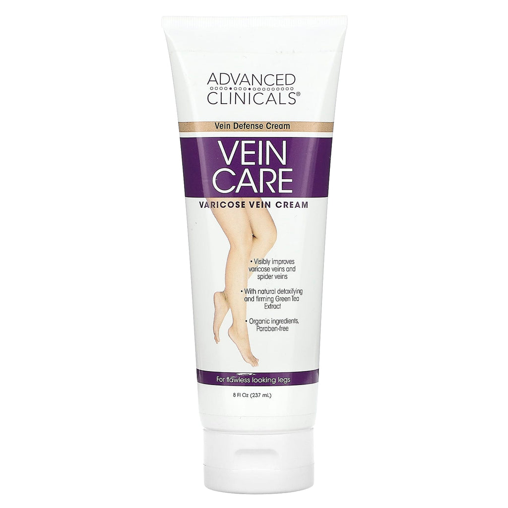 Advanced Clinicals, Vein Care, Varicose Vein Cream, 8 fl oz (237 ml)