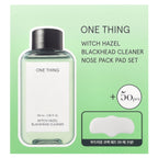 One Thing, Witch Hazel Blackhead Cleaner + Nose Pack Pad, 1 Set
