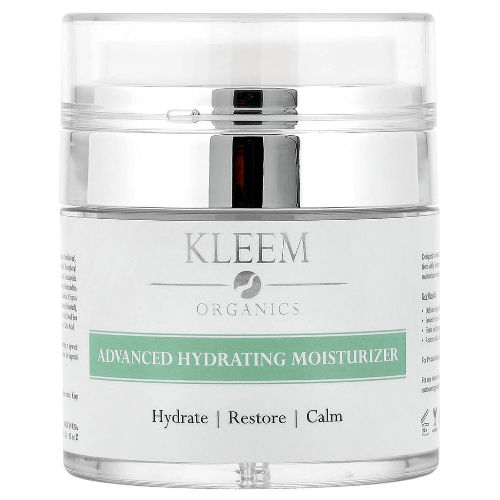 Kleem Organics, Advanced Hydrating Moisturizer, 1.7 fl oz (50 ml)