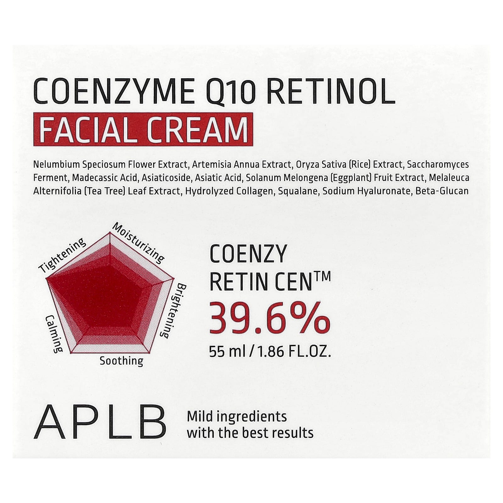 APLB, Coenzyme Q10 Retinol Facial Cream, 1.86 fl oz (55 ml)