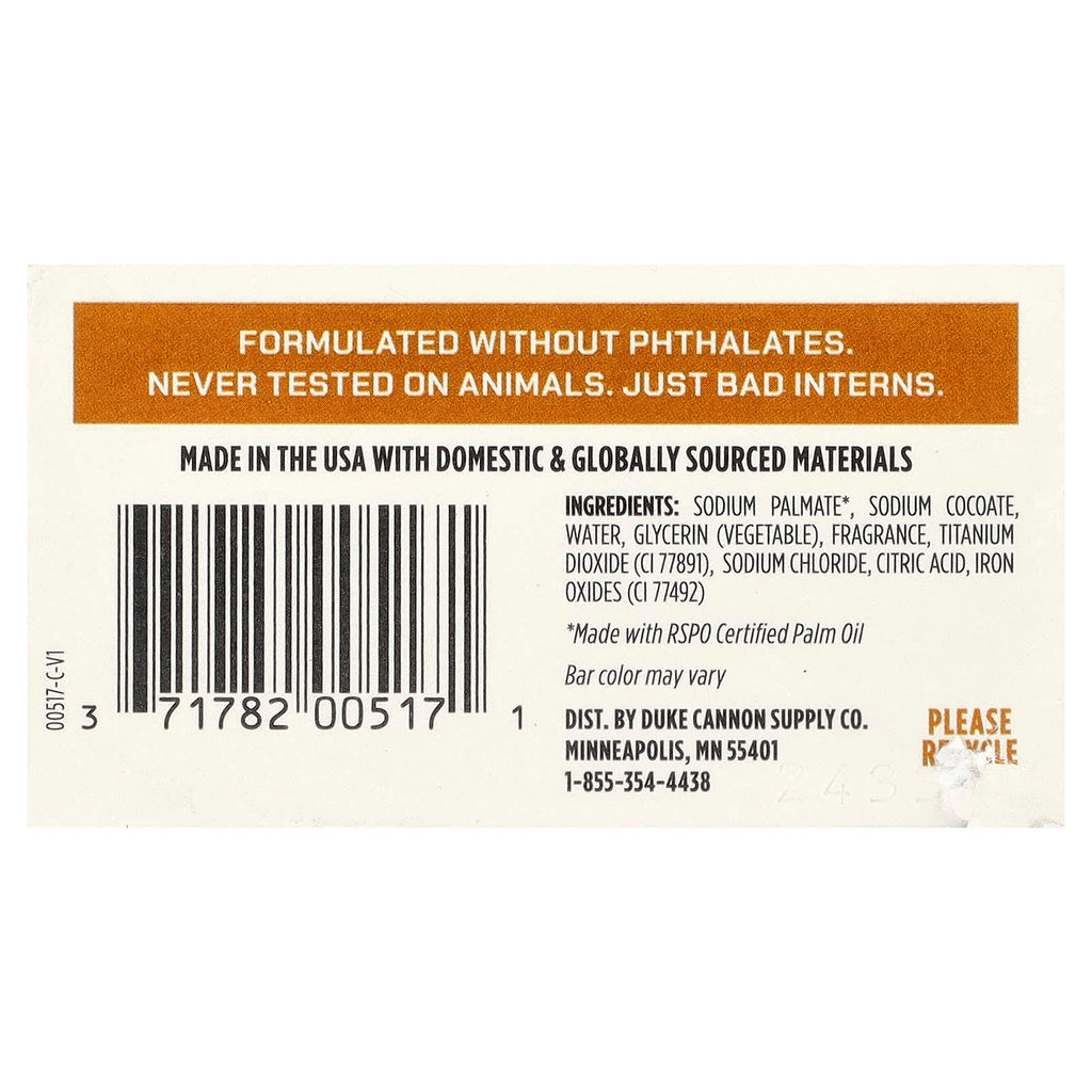 Duke Cannon Supply Co., Big Brick Of Bar Soap®, Sawtooth, 10 oz (283 g)