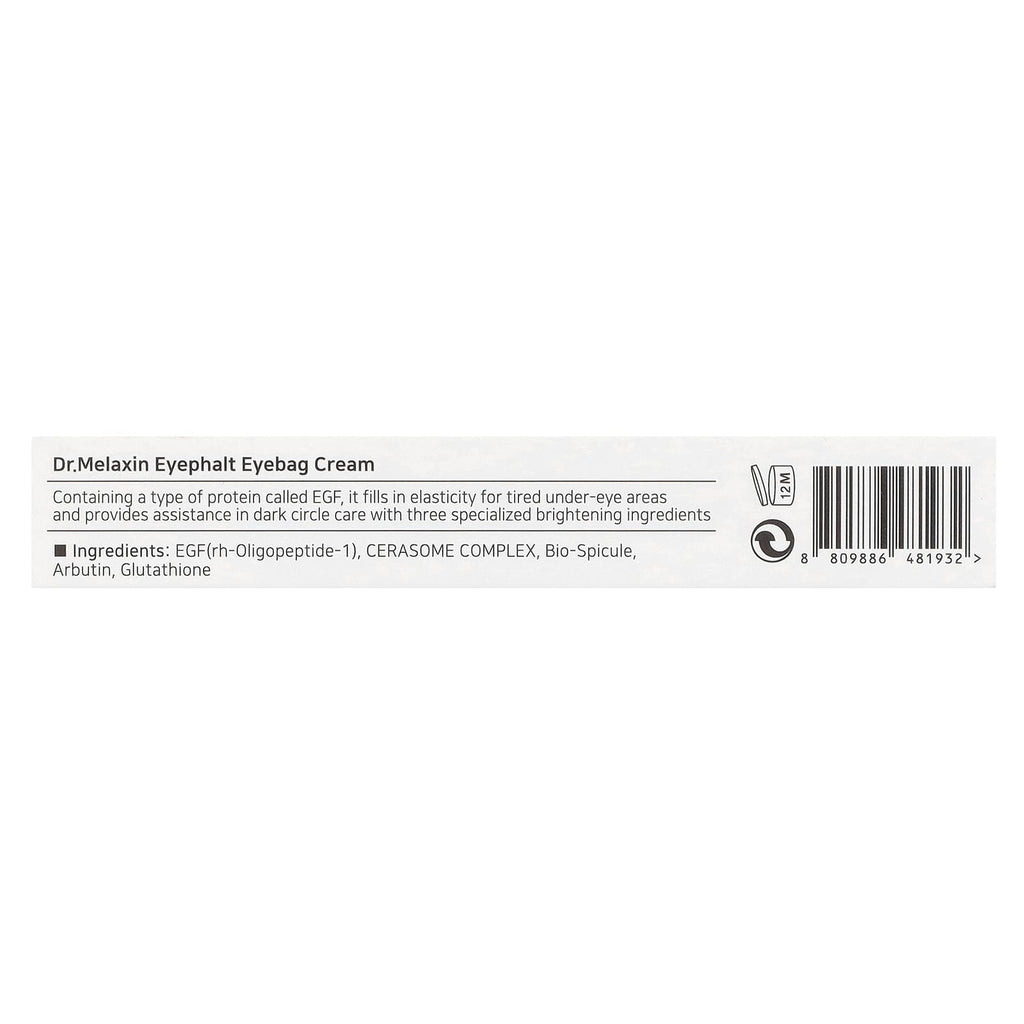 Dr.Melaxin, Eyephalt, Eyecream for Eyebags, 0.33 fl oz (10 ml)