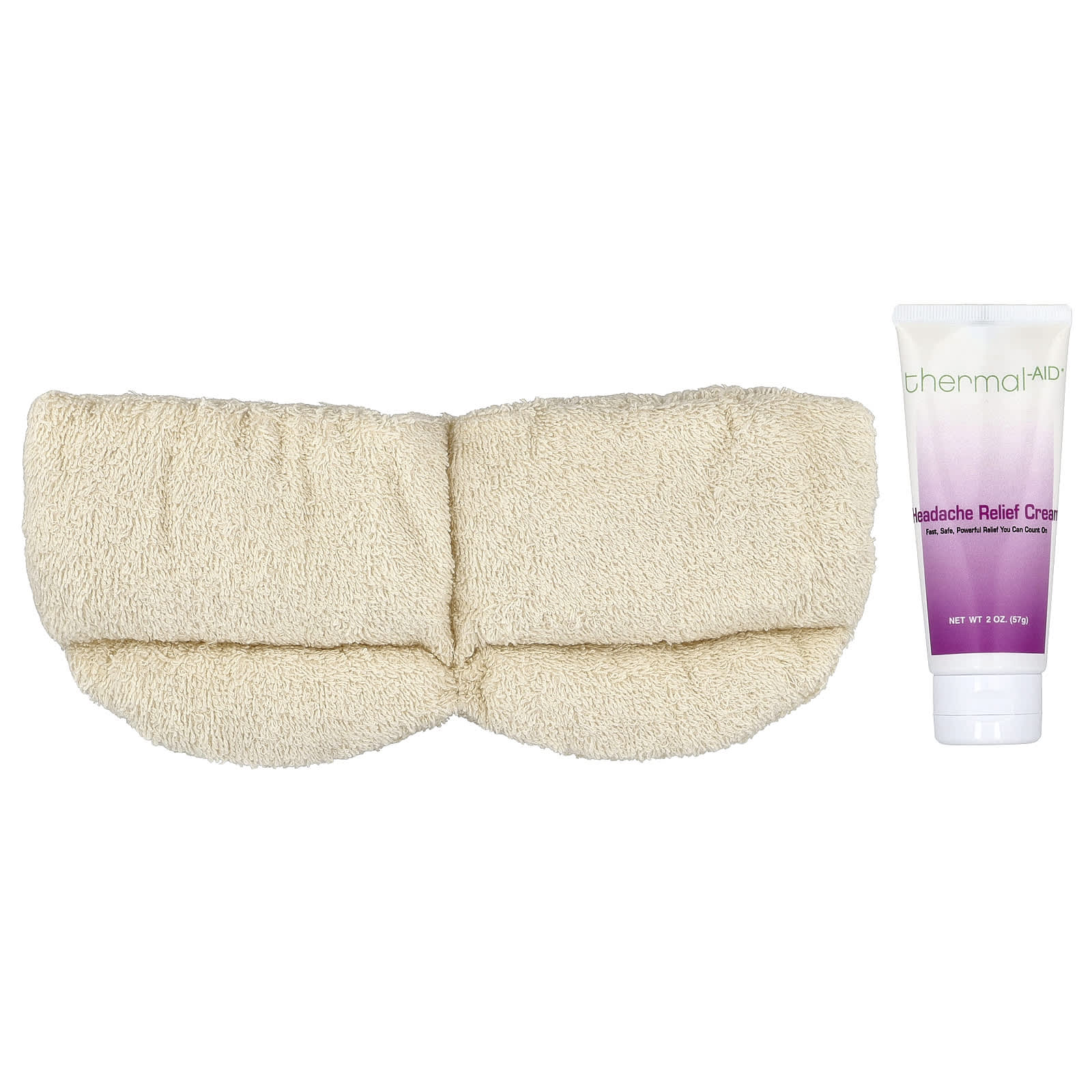 Thermal Aid, Headache Relief System, 2 Piece Kit