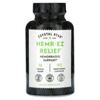 Crystal Star, Hemr-Ez Relief, 90 Vegetarian Capsules