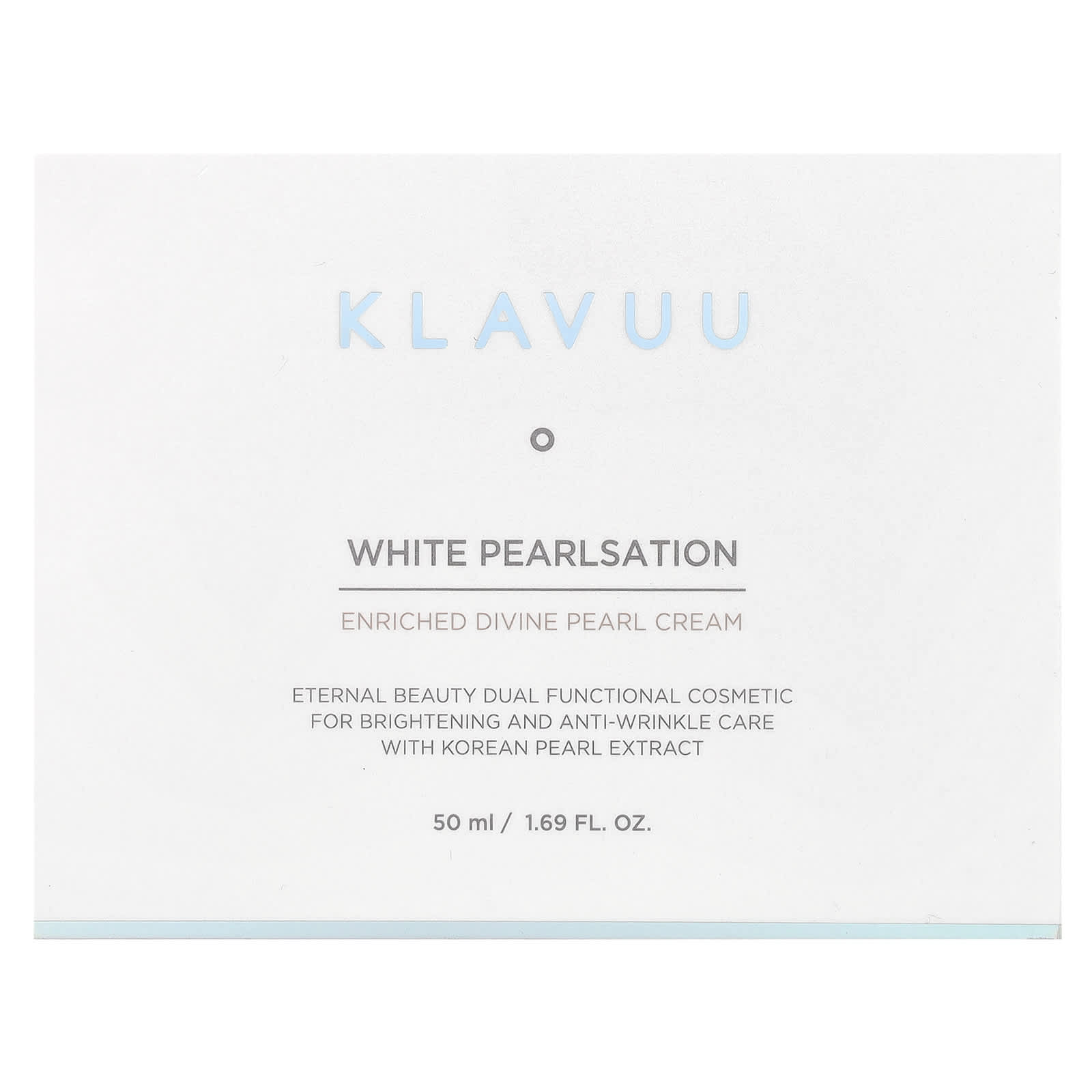 KLAVUU, White Pearlsation, Enriched Divine Pearl Cream, 1.69 fl oz (50 ml)