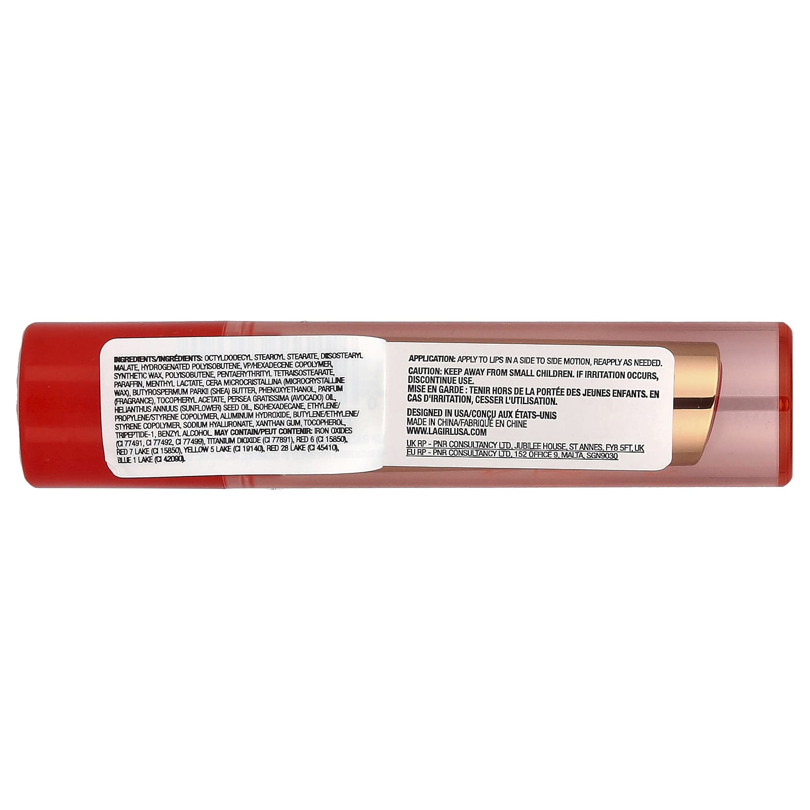 L.A. Girl, Sheer Tint Lip Balm, GLC604 Sheer Peach, 0.07 oz (2 g)